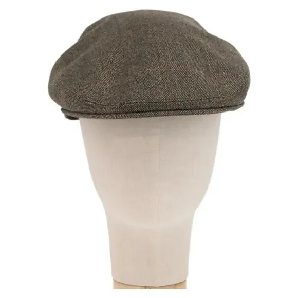 Hermes Hunting Cap Wool Khaki Hat - Picture 2 of 7